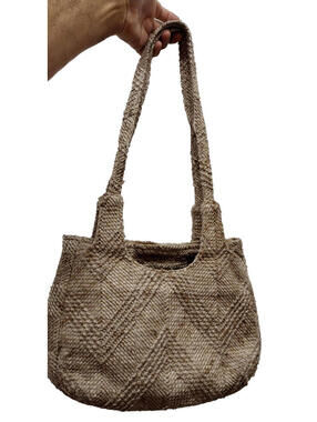 70s Urban Tapestry Bag Vintage Carpet Purse Boho Handmade Handbag 80s Country